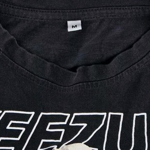 Kanye West Concert Tour T-Shirt Yeezus 2013 God Wants You Black Tee Size Medium - Picture 2 of 5
